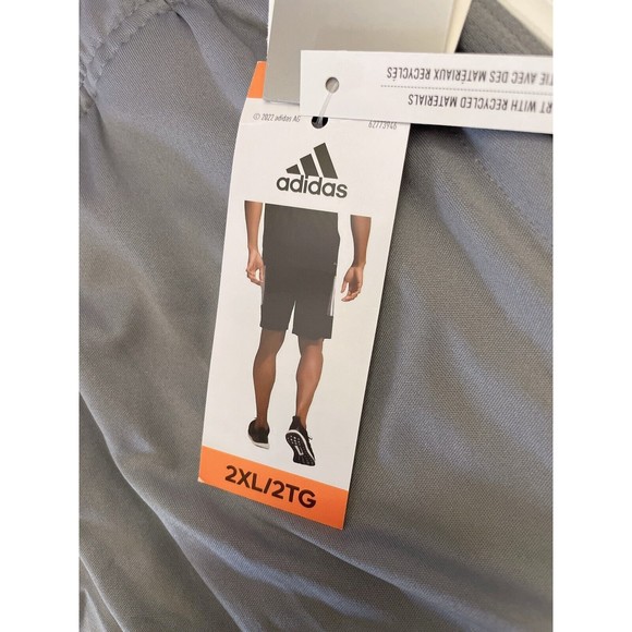 Adidas Shorts Mens Aeroready Performance - Size XXL - NWT - Picture 6 of 6